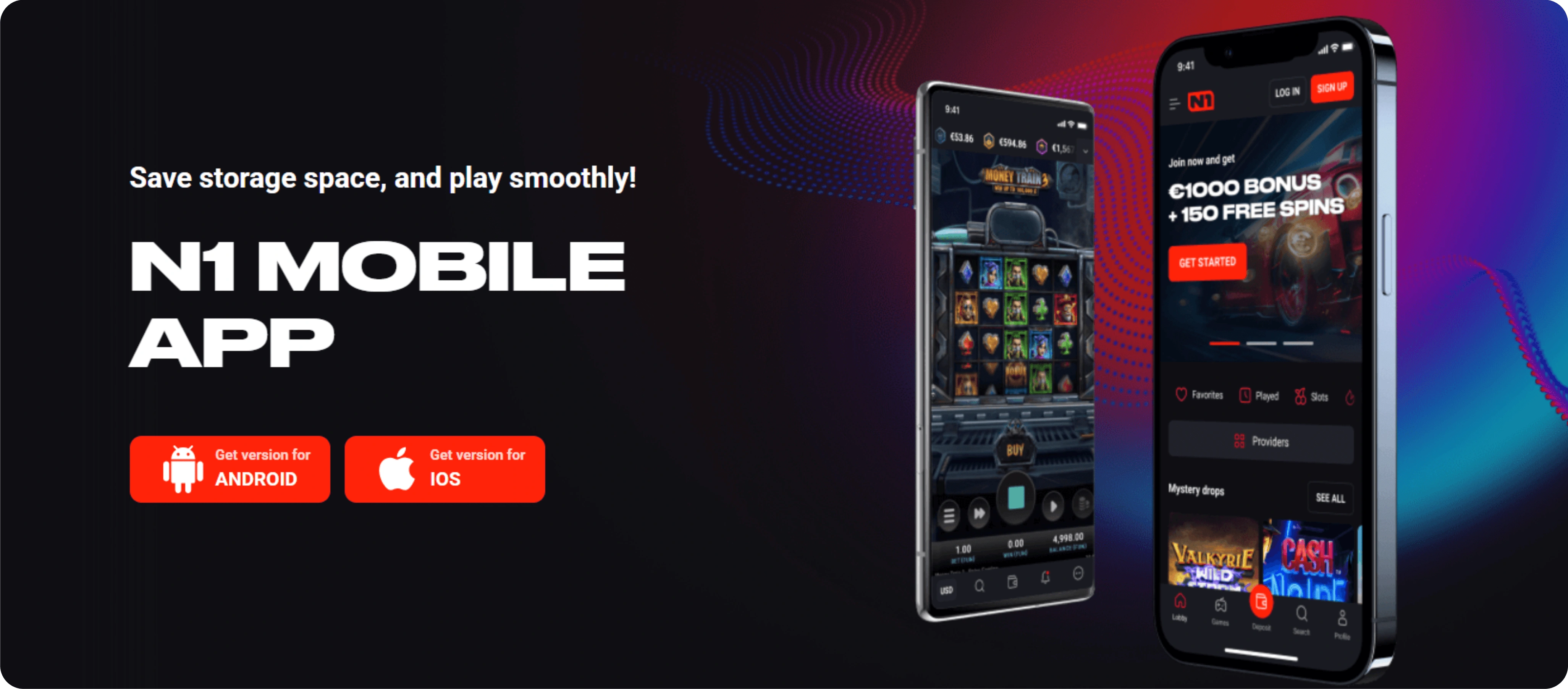 N1 Casino App-Screenshot